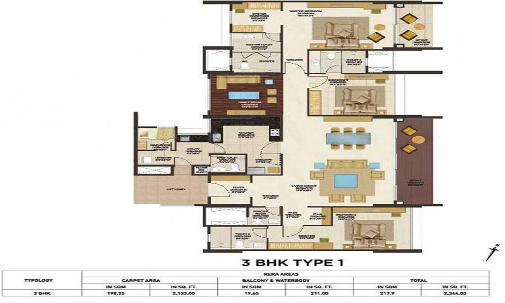Peninsula Heights Floor Plan