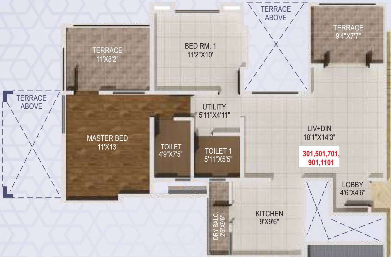 Paranjape Schemes Crystal Garden Floor Plan