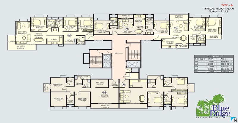 Paranjape Schemes Blue Ridge Floor Plan