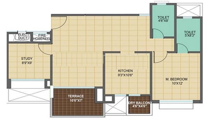 Pharande Spaces Woodsville Floor Plan