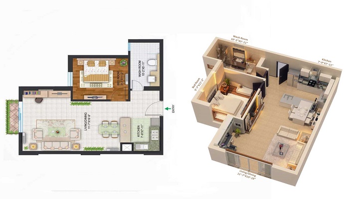 Pristine Classique Floor Plan