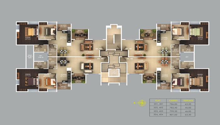 Pristine Privilege Floor Plan