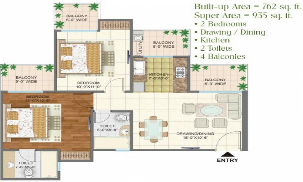 Arihant Arden Floor Plan