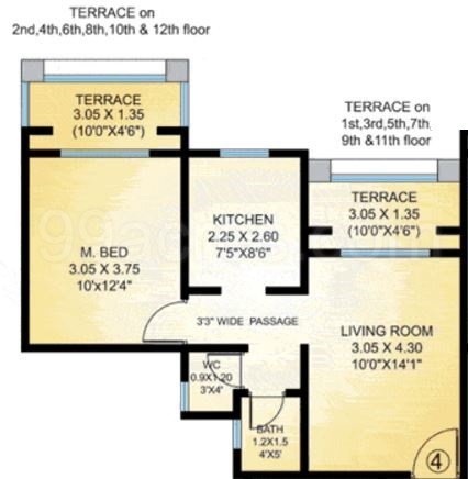 Puraniks Aldea Espanola Floor Plan