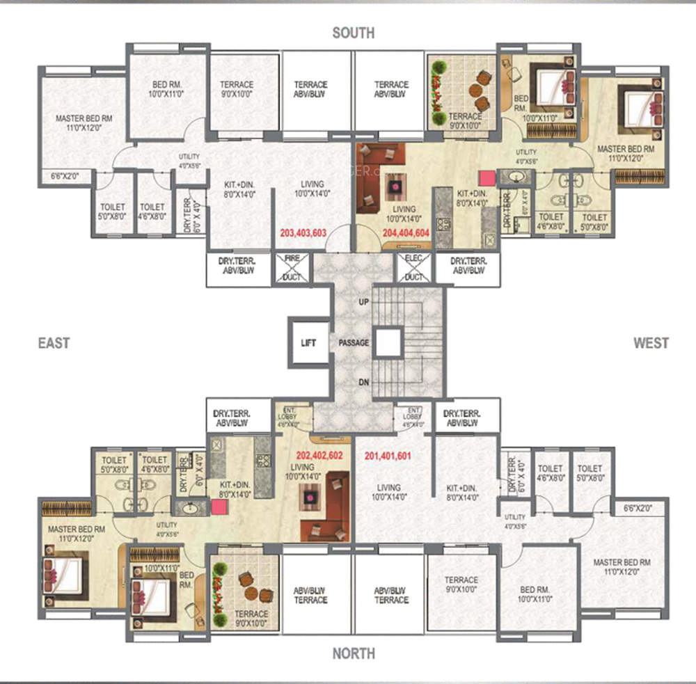 Rama Capriccio Floor Plan