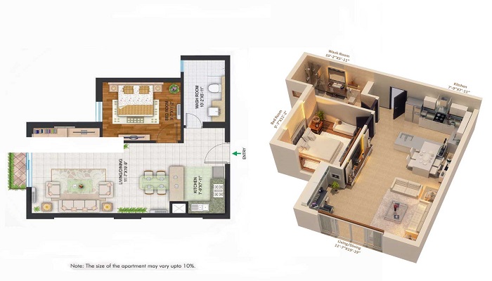 Ranjeet Developers Sankalpal II Floor Plan