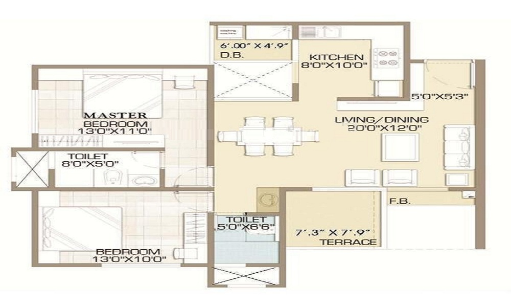 Raviraj Group Ariiana Floor Plan