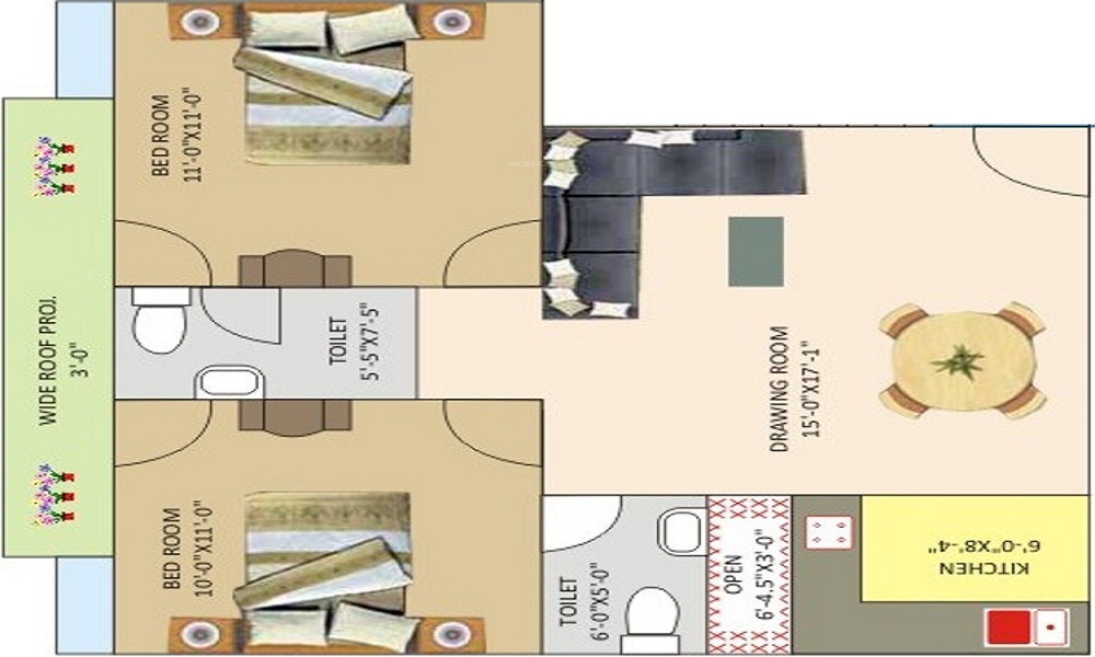 Ashoka Shri Sai Vatika Floor Plan