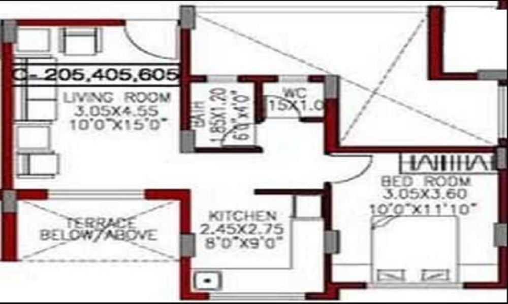 Sanskruti Casa Poli Floor Plan