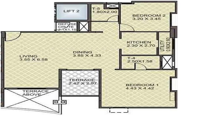 Shambhu Properties Twin Nest Floor Plan