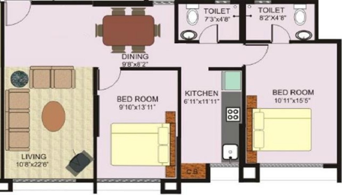 Kashish Tower Floor Plan