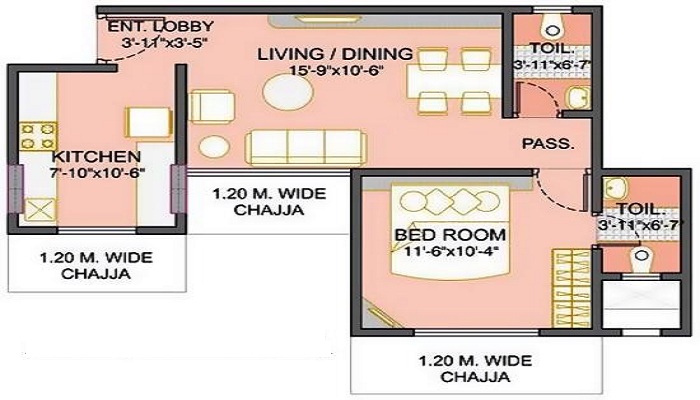 Integrated Kamal Floor Plan