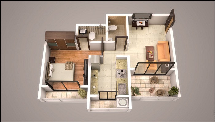Virat Galaxy Floor Plan