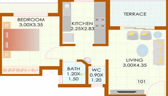 Charms Gardenia Floor Plan