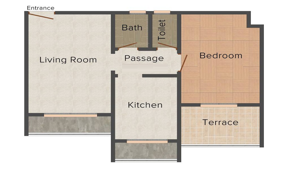 Happy Home Sarvodaya Leela Floor Plan