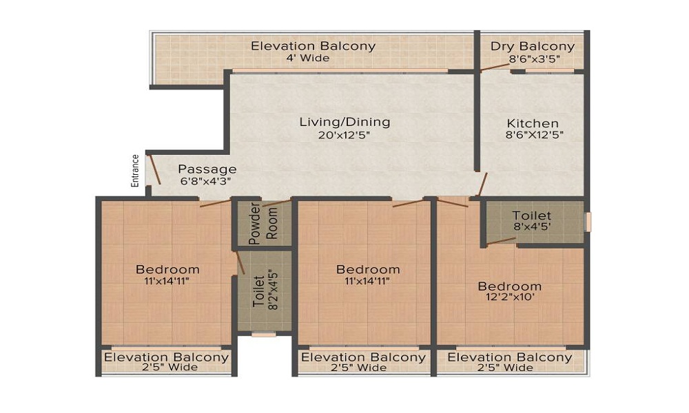 Shree Krishna Habitat Floor Plan