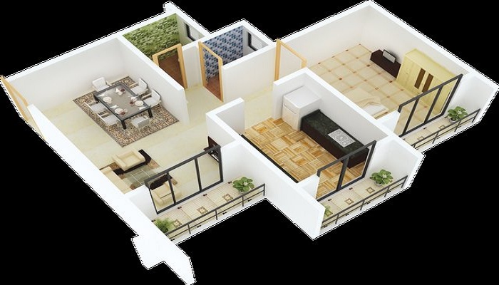 Mahavir Kanti Pride Floor Plan