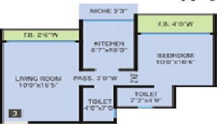 MM Residency Floor Plan
