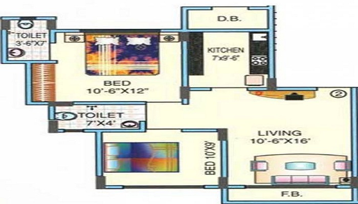 Orbit Poonam Sunrise Floor Plan