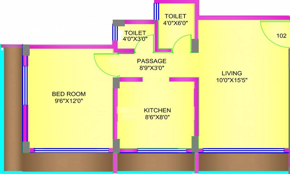 Swastik Galaxy Floor Plan