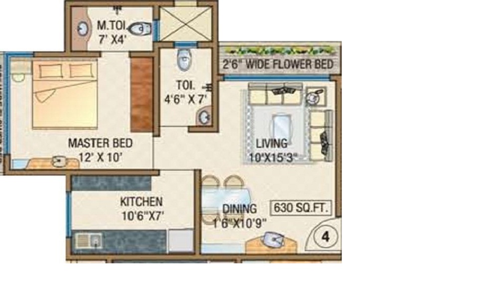 D V Shree Shiv Shakti Floor Plan