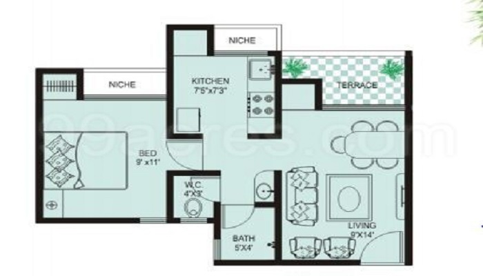 Marvels Kshipra Residency Floor Plan