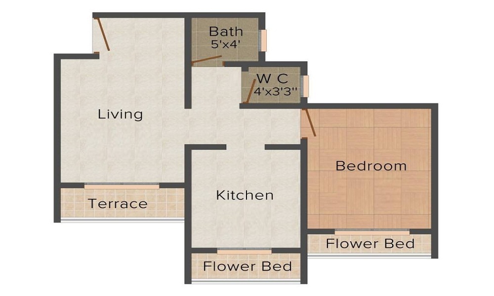 Gujrat Indralok Heights Floor Plan