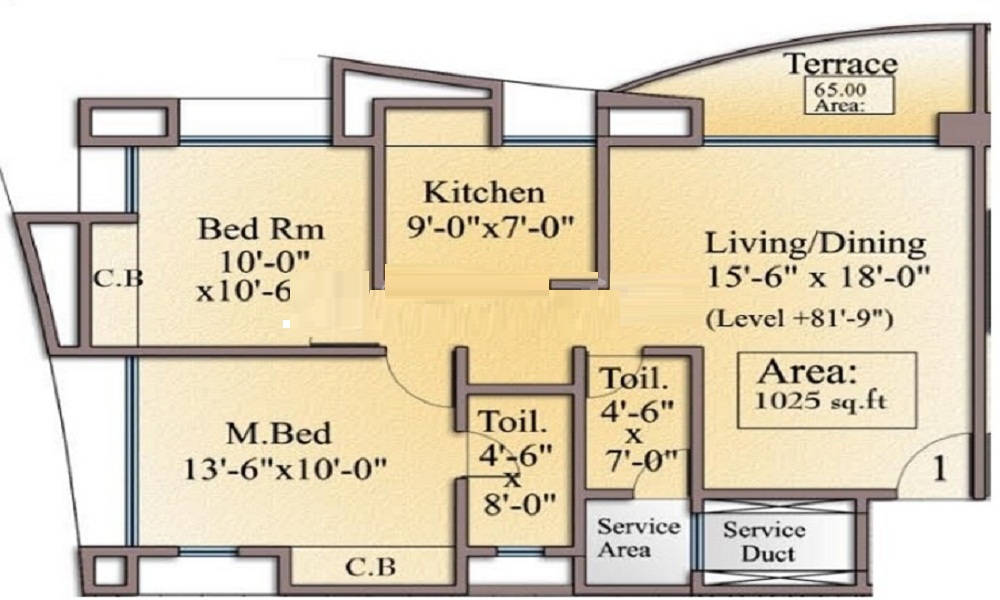 Jaydeep Prathamesh Hills Floor Plan