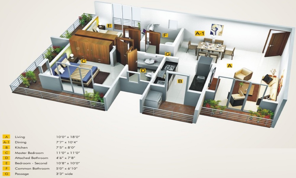 Kul Aura Floor Plan