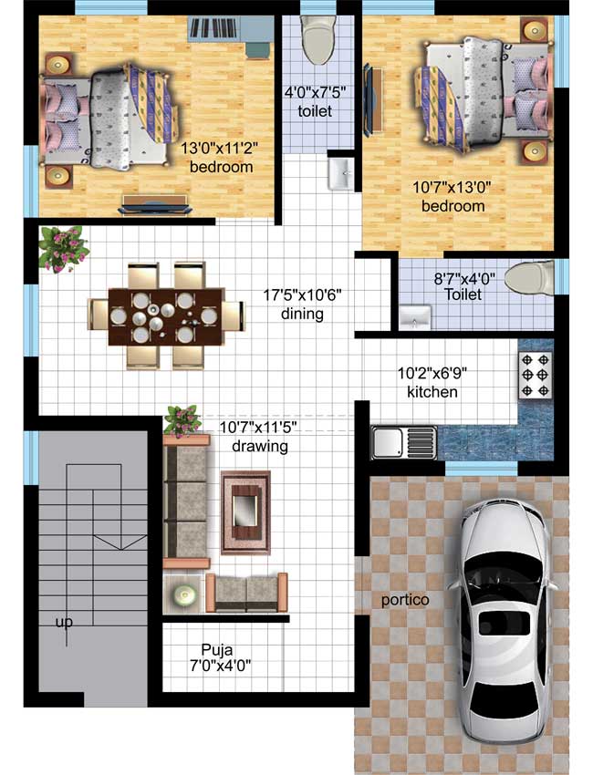 National Regency Floor Plan