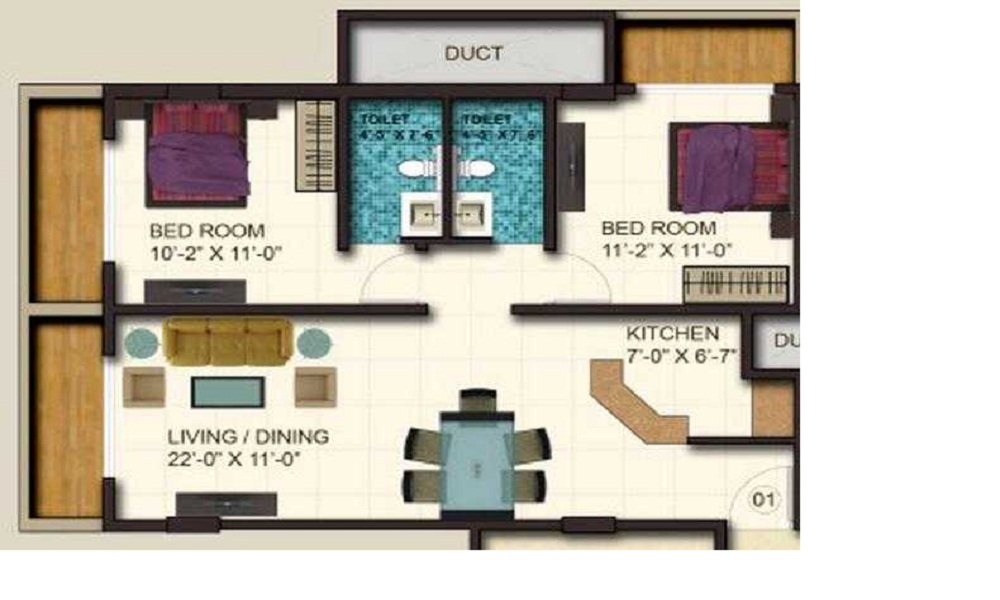 Swaroop Atlantis Floor Plan