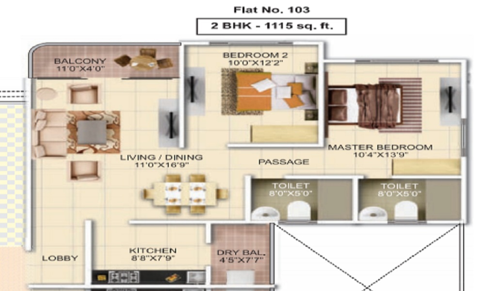 Vascon Ela Floor Plan