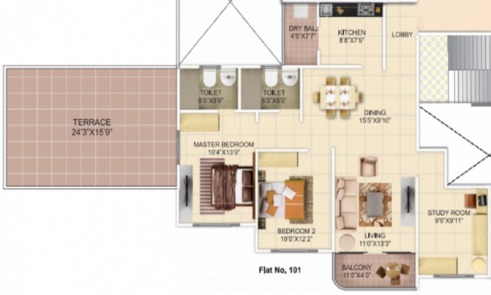 Vascon Ela Floor Plan