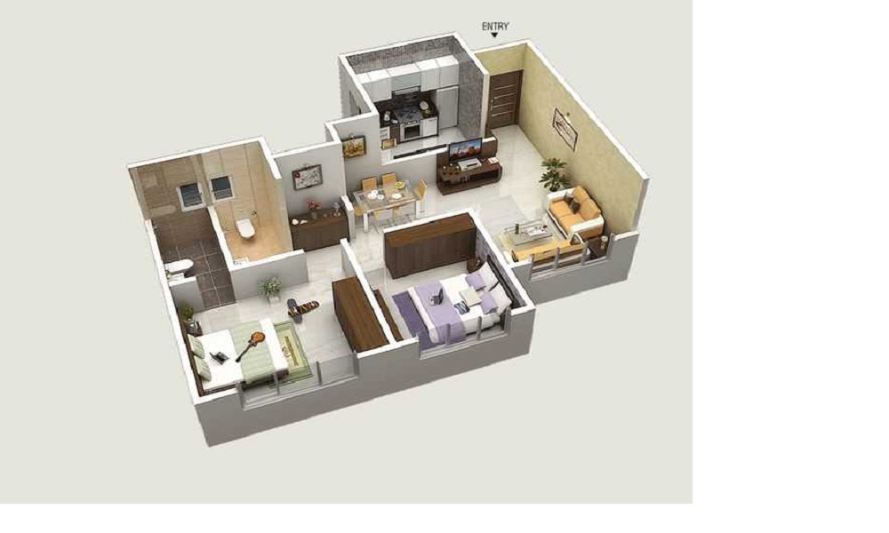 Lokhandwala Lemon Tree Floor Plan
