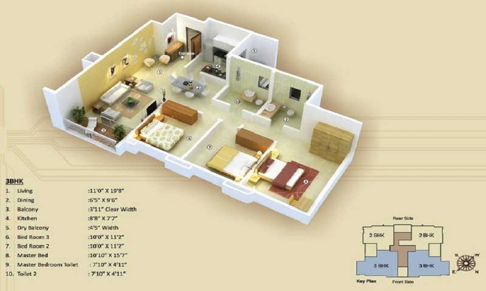 Vascon Xotech Floor Plan