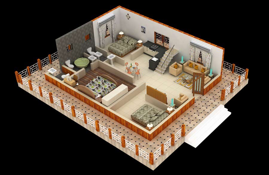 Mishal Golf View Floor Plan