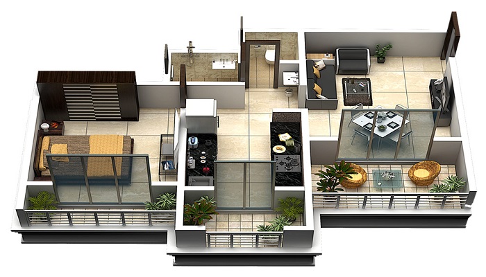 Wadhwa Rhodesia Floor Plan