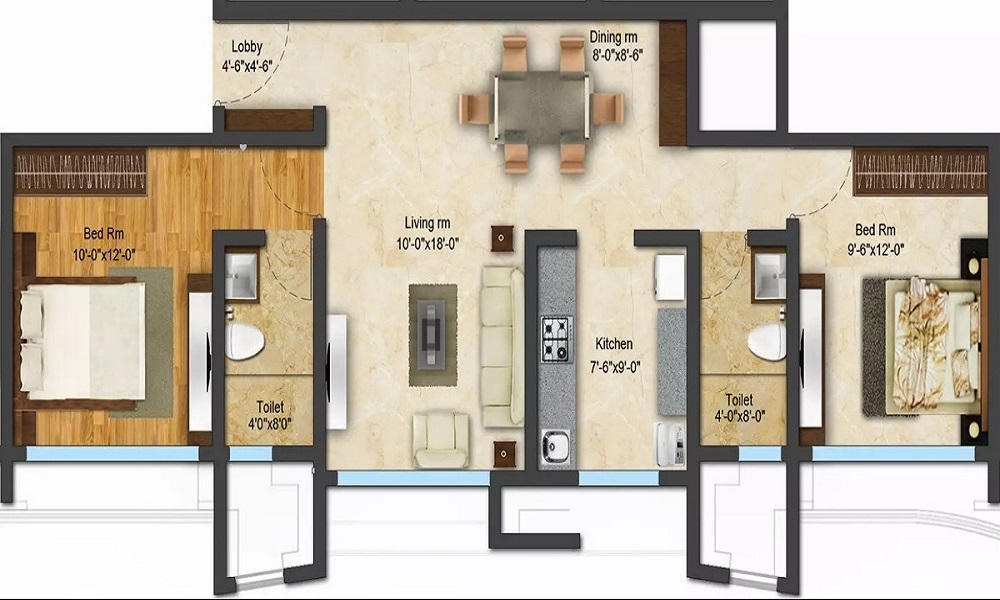 Cosmos Mary Park Floor Plan