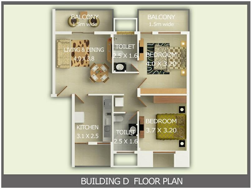 DV Fressia NX Floor Plan