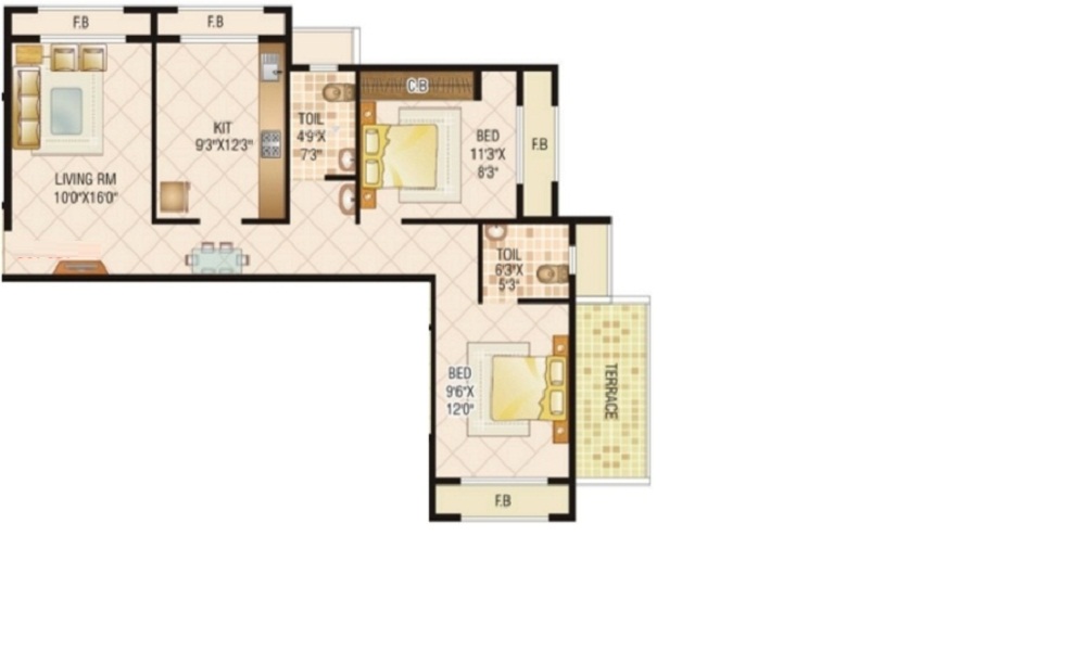JP Samant Heritage Floor Plan