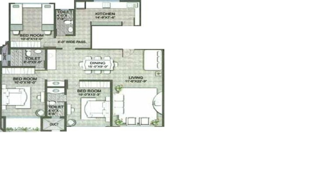 GHP Millennium Tower Floor Plan