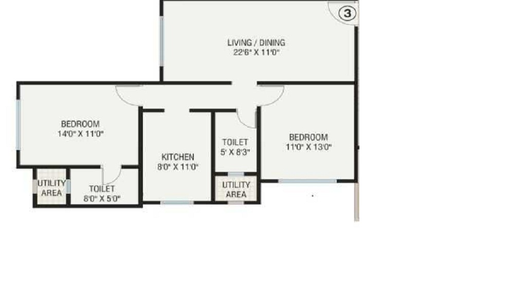 Shubham Solitude Floor Plan