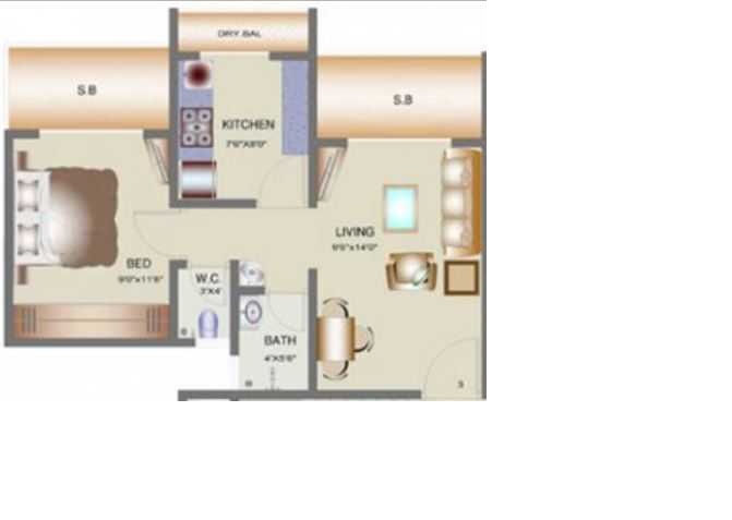 Tharwani Vedant Nakshatra Floor Plan