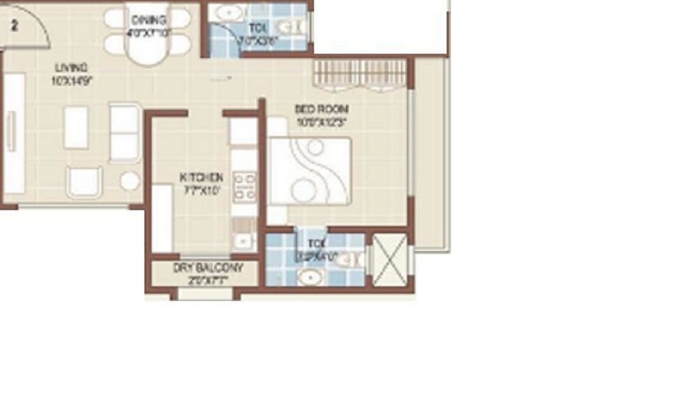 D V Fressia 2 Floor Plan