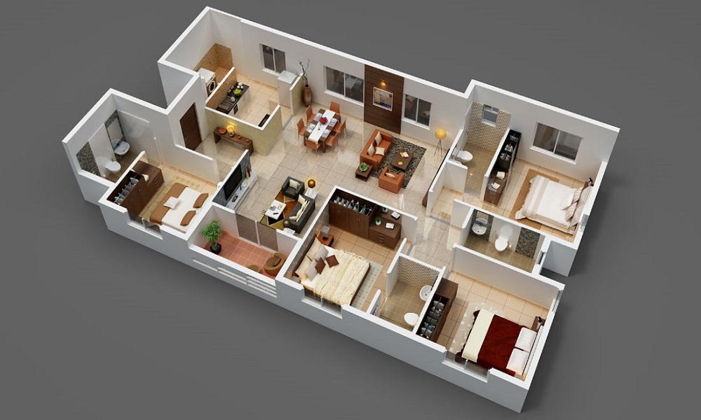 Ahuja Dawn Floor Plan
