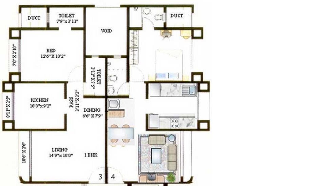 Mapkhan Olive Floor Plan