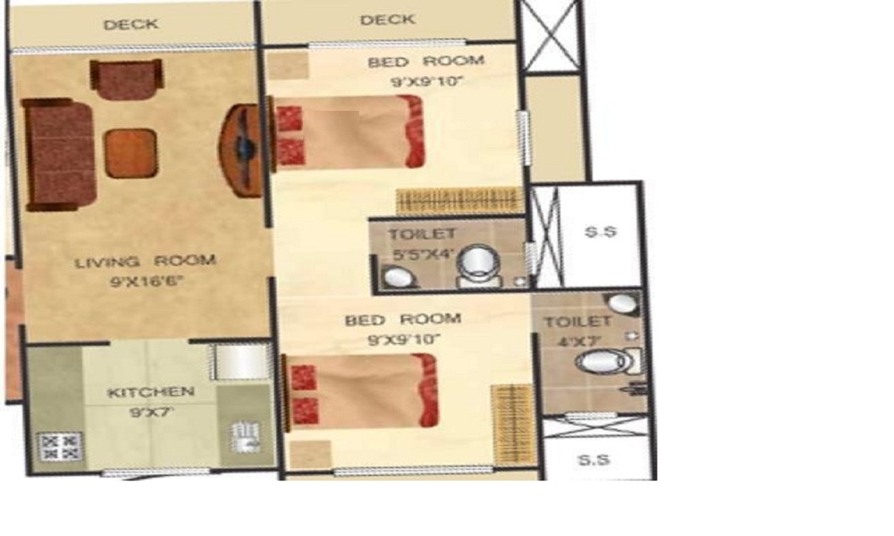 Neev Bellevue Floor Plan