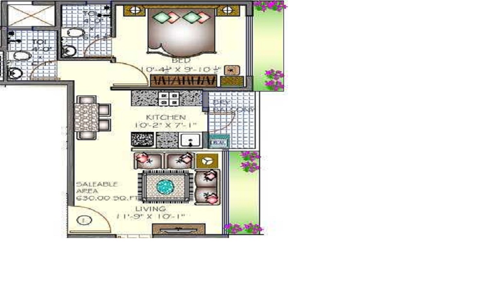 Dipti Flora Floor Plan