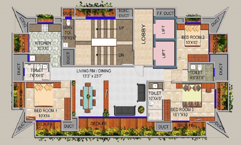 Mittal Nepean House Floor Plan