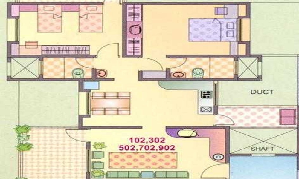 Yash Orchid Floor Plan